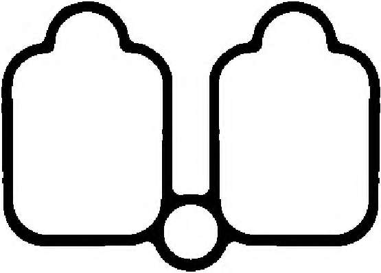 Прокладка колектора двигуна гумова