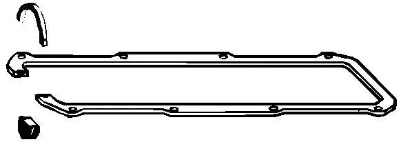 ELRING AUDI К-т прокладок клапанної кришки 6mm VW /AUDI A 1,3-1,6 -4 /79