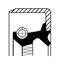 Уплотняющее кольцо, дифференциал