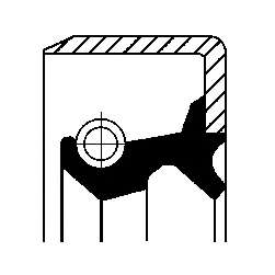 Сальник, диференціал