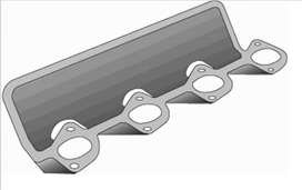 CORTECO BMW прокладка колектора вип. 3 серія (E30) -88