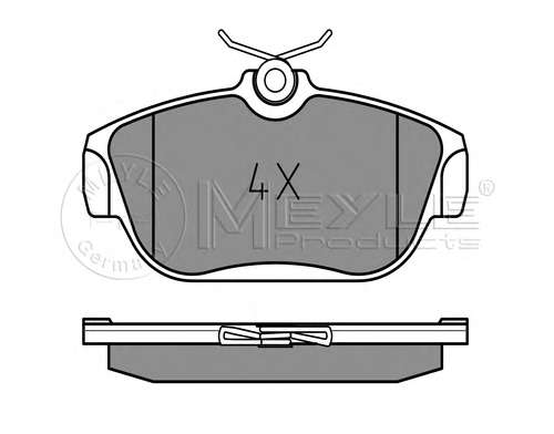 Комплект гальмівних колодок