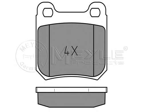 Комплект гальмівних колодок