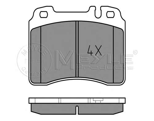 Комплект тормозных колодок, дисковый тормоз