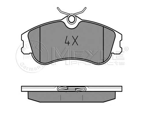 Комплект тормозных колодок, дисковый тормоз