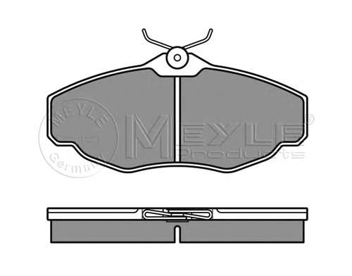 Комплект тормозных колодок, дисковый тормоз