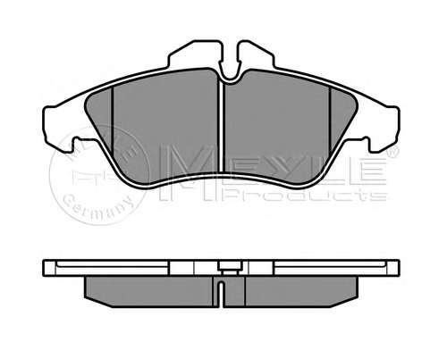 Комплект тормозных колодок, дисковый тормоз