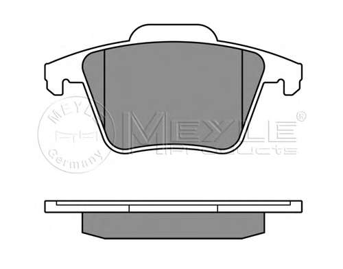 Комплект тормозных колодок, дисковый тормоз