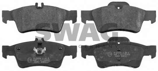 Комплект тормозных колодок, дисковый тормоз