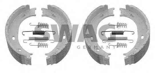 Комплект тормозных колодок, стояночная тормозная система
