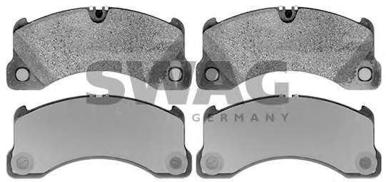 Комплект тормозных колодок, дисковый тормоз
