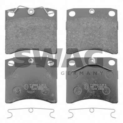 Комплект тормозных колодок, дисковый тормоз