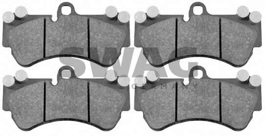 Комплект тормозных колодок, дисковый тормоз