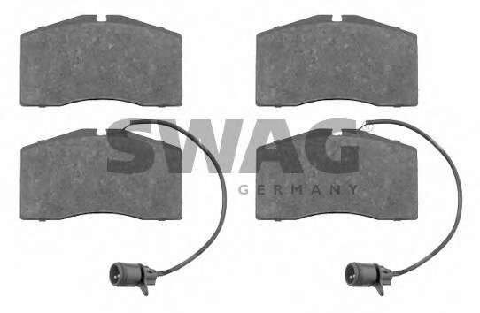 Комплект тормозных колодок, дисковый тормоз