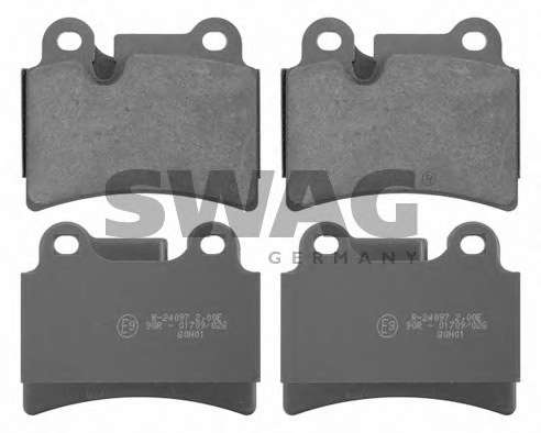 Комплект тормозных колодок, дисковый тормоз