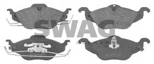 Комплект тормозных колодок, дисковый тормоз