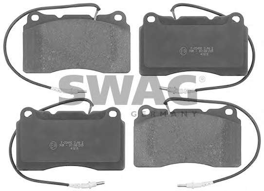 Комплект тормозных колодок, дисковый тормоз