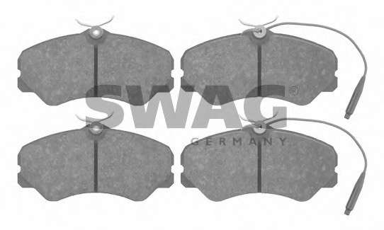 Комплект тормозных колодок, дисковый тормоз