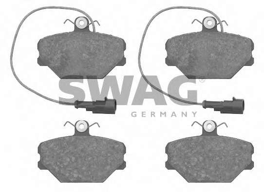 Комплект тормозных колодок, дисковый тормоз