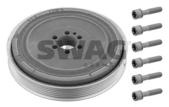 Ременный шкив, коленчатый вал