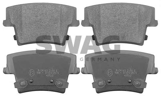 Комплект тормозных колодок, дисковый тормоз