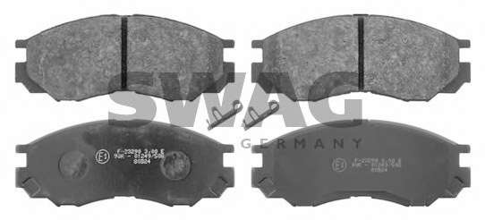 Комплект тормозных колодок, дисковый тормоз