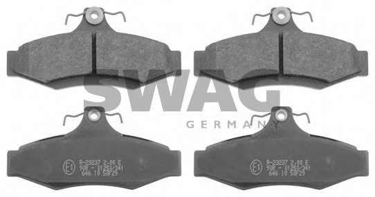 Комплект тормозных колодок, дисковый тормоз