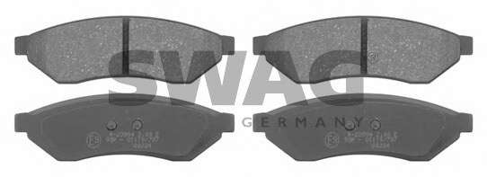 Комплект тормозных колодок, дисковый тормоз