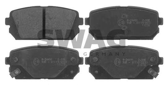 Комплект тормозных колодок, дисковый тормоз