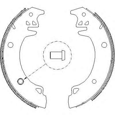 Комплект тормозных колодок
