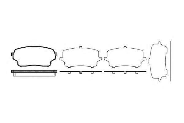 Гальмівні колодки дискові