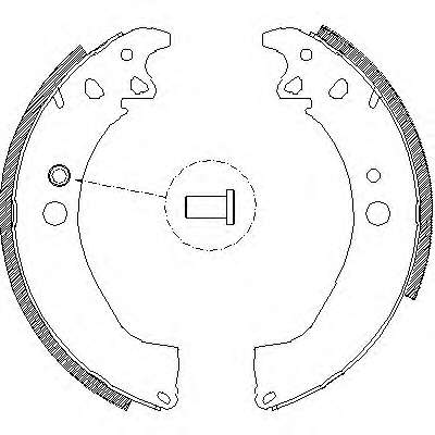 Комплект тормозных колодок