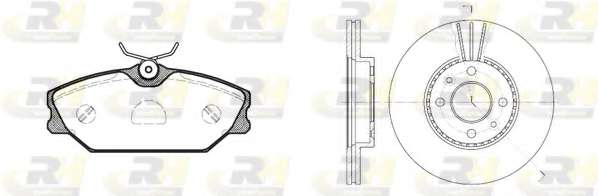 Комплект тормозов, дисковый тормозной механизм