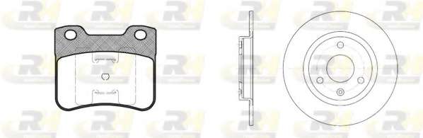 Комплект тормозов, дисковый тормозной механизм