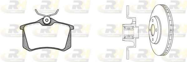 Комплект тормозов, дисковый тормозной механизм