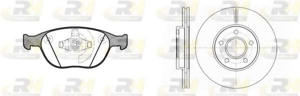 Комплект тормозов, дисковый тормозной механизм