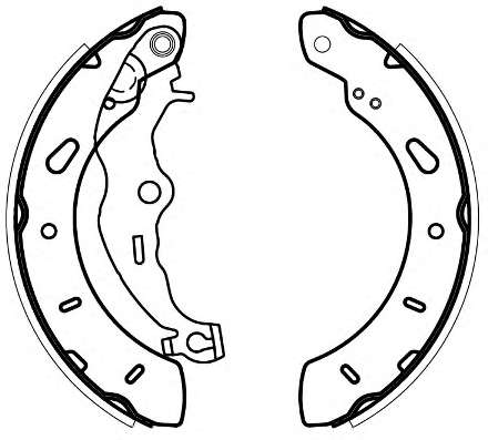 Комплект тормозных колодок