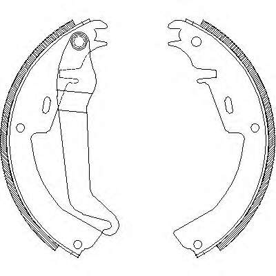 Комплект тормозных колодок