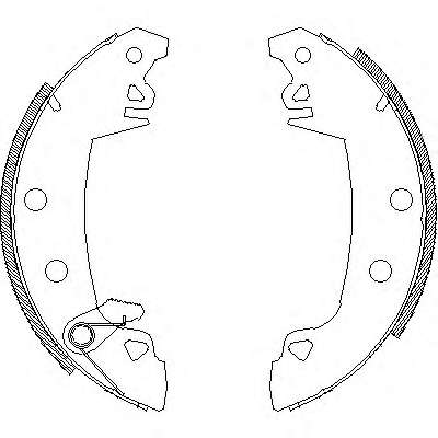 Комплект тормозных колодок