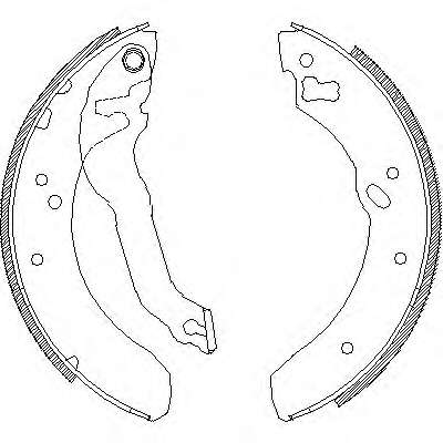 Комплект тормозных колодок