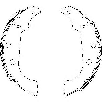 Комплект тормозных колодок