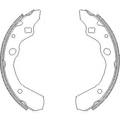 Комплект тормозных колодок