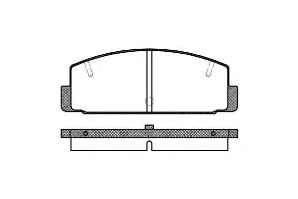 Колодки гальмівні дискові