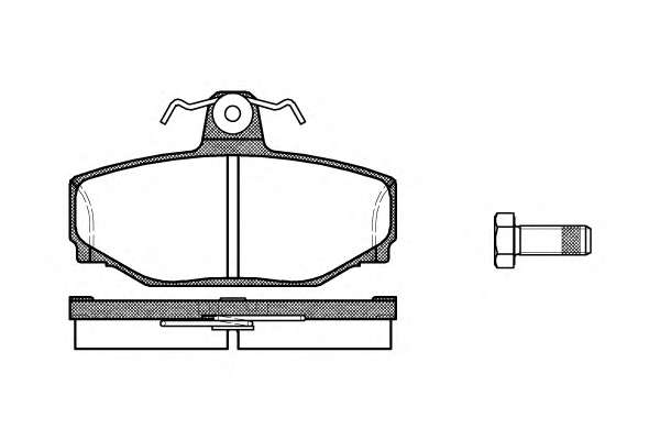 Колодки гальмівні дискові