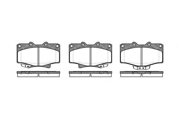 Колодки гальмівні дискові