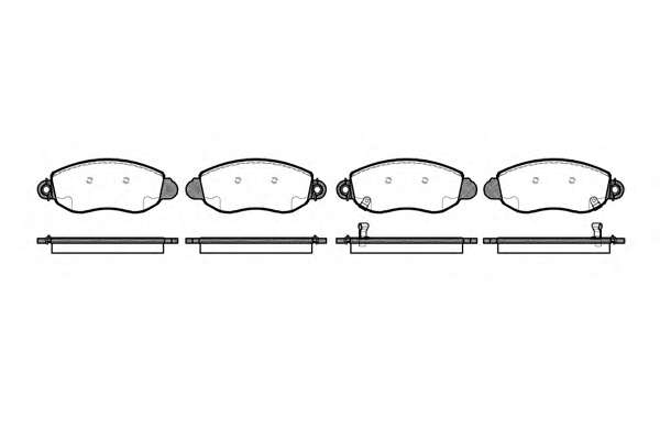 Колодки гальмівні дискові