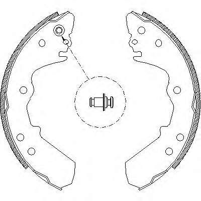 Комплект тормозных колодок