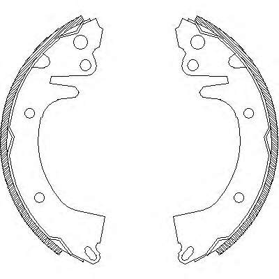 Комплект тормозных колодок