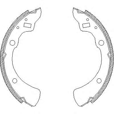 Комплект тормозных колодок