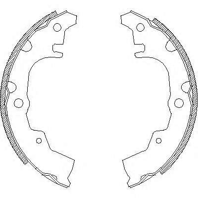 Комплект тормозных колодок